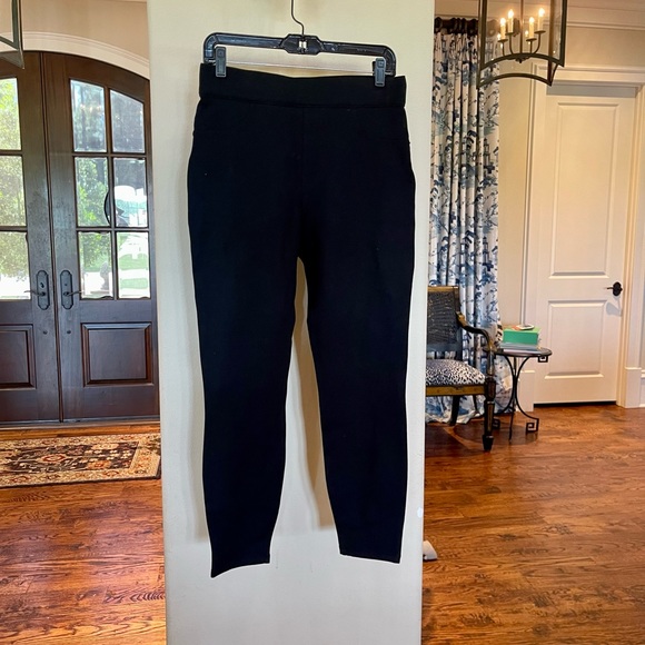 Spanx skinny “jeans.”Size L, very slim fitting. Black. Only tried on-never worn - Picture 1 of 4